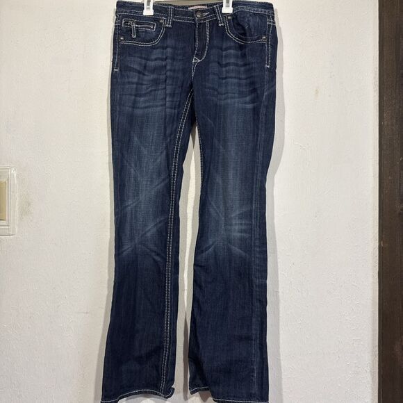 Be Rock Express Denim - Be Rock for Express Jeans Women Size 31 Blue Boot Cut